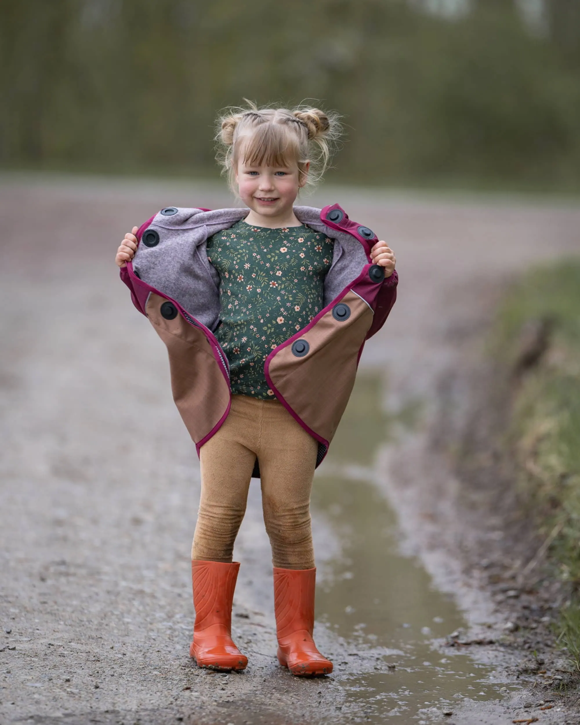 Himbeer Herbst-Lieblingssachen: Inklusive Regenkleidung Für Kinder Von Joni Studio