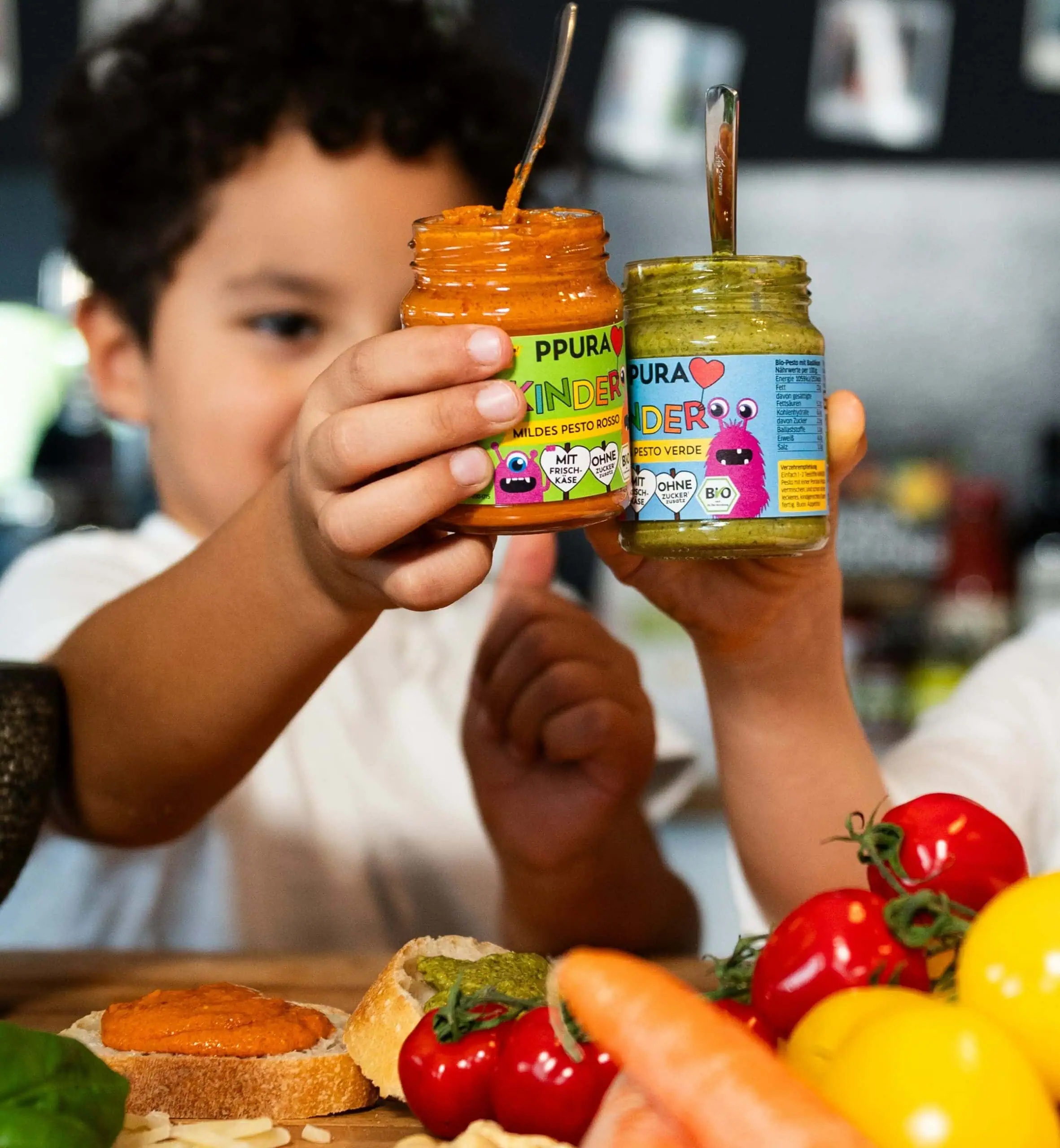 Lieblingssachen Zum Essen Mit Kindern: Bio-Kinderpesto