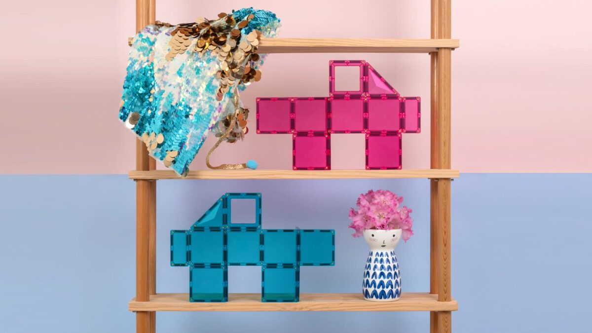 Connetix Charity Packs: Spielend Gutes Tun // Himbeer