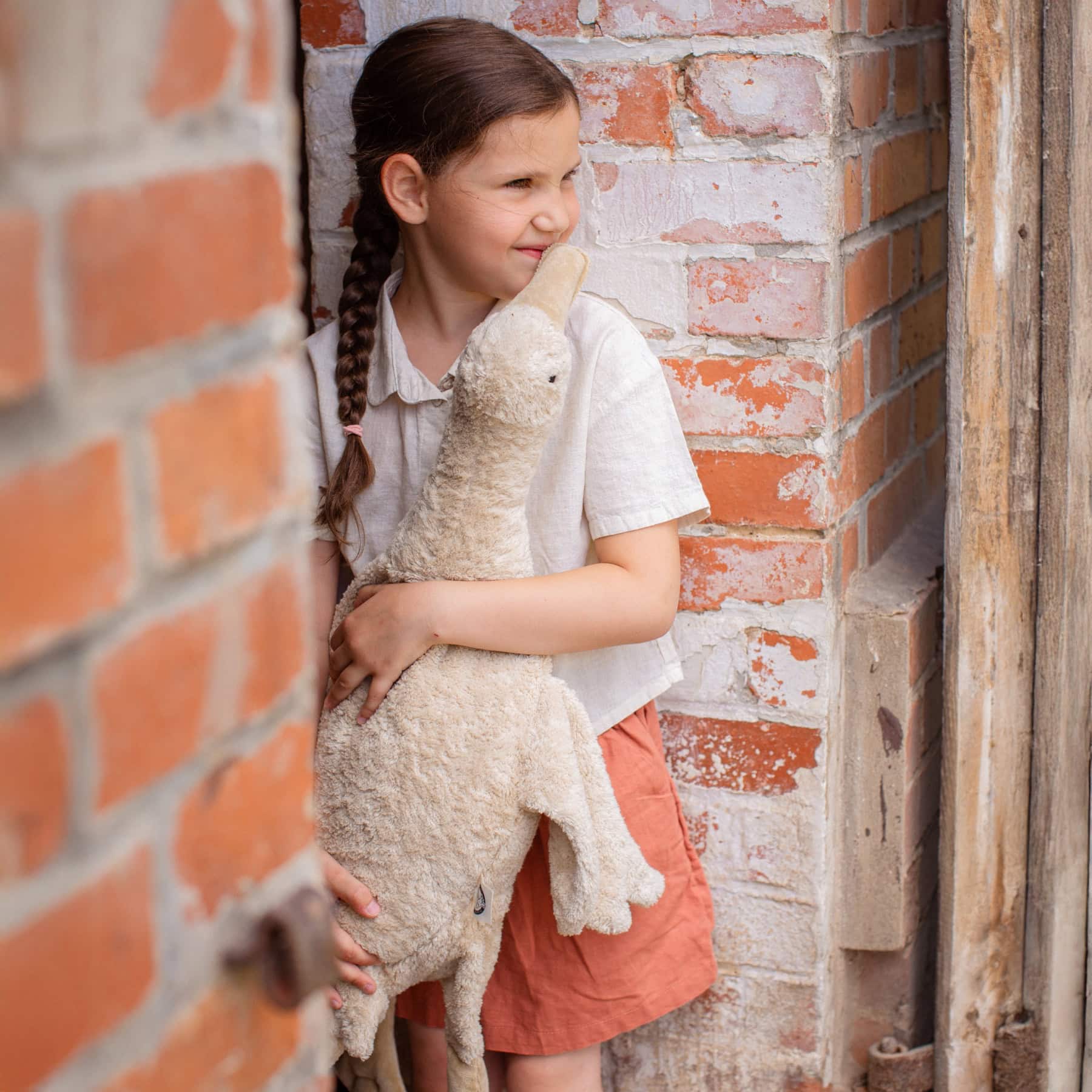 Gans-Kuscheltier Von Senger Naturwelt // Himbeer 2025