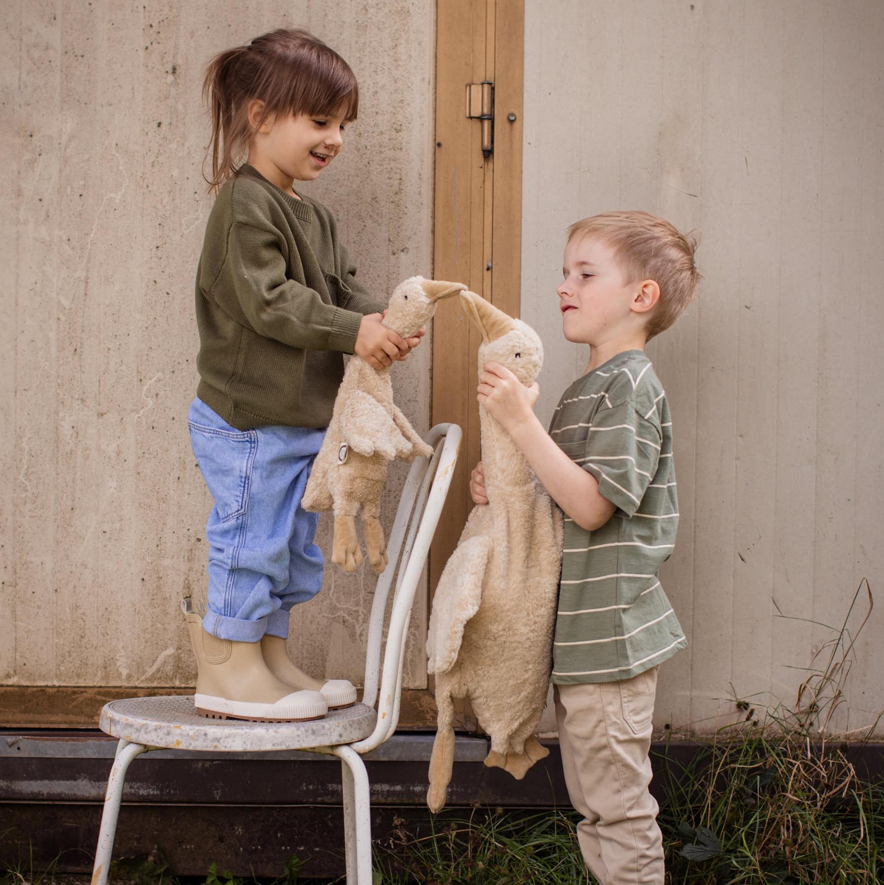 Gans-Kuscheltier Von Senger Naturwelt // Himbeer 2025