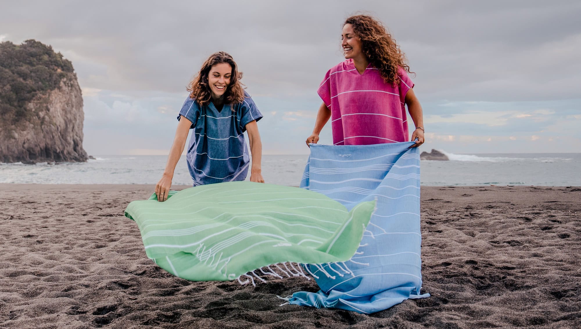 Lestoff Hamamtuch Adventskalender // Himbeer 2025