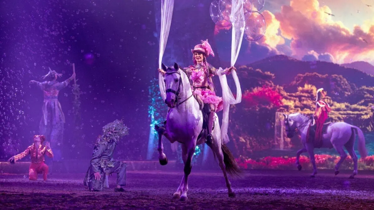 Cavalluna Pferdeshow Tor Zur Anderswelt Adventskalender // Himbeer 2025