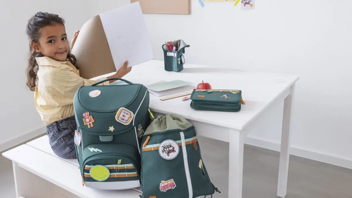 Ergonomisches Schulranzen Set Unique Slim Von Lässig // Himbeer Adventskalender 2025