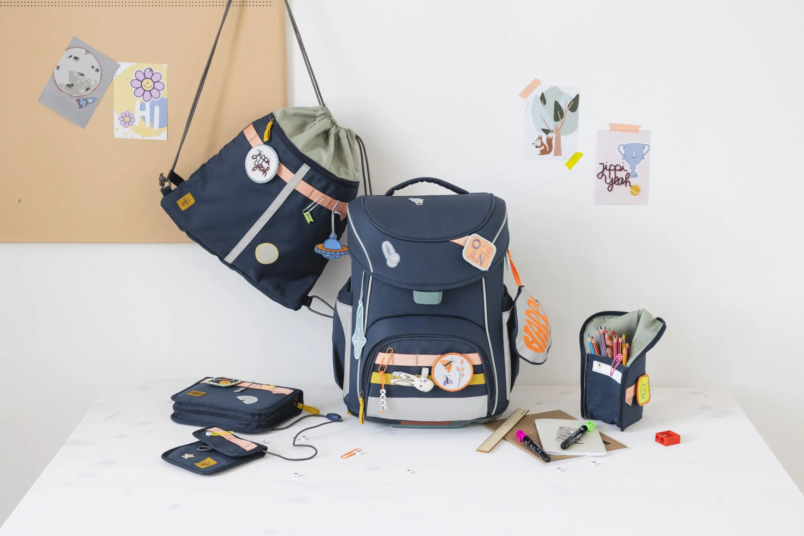 Ergonomisches Schulranzen Set Unique Slim Von Lässig // Himbeer Adventskalender 2025