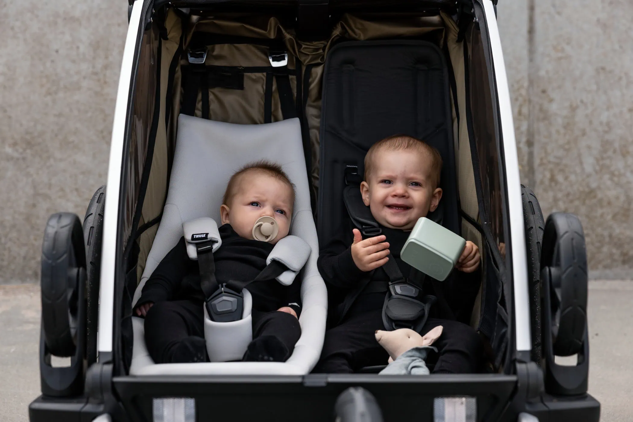 Thule Chariot Fahrradanhänger Für Kinder // Himbeer