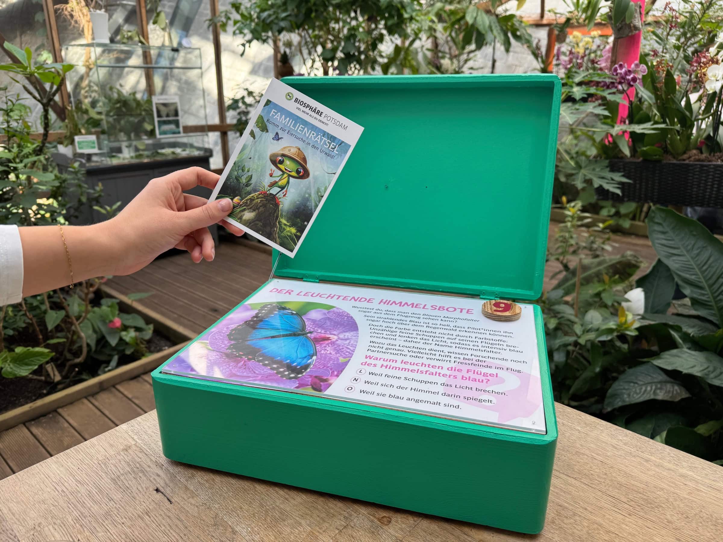 Tierische Entdeckungstour Durch Die Biosphäre Potsdam, Osterferien // Himbeer