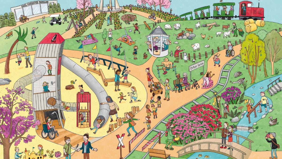 Mein Britzer Garten Wimmelbuch Oster-Gewinnspiel // Himbeer