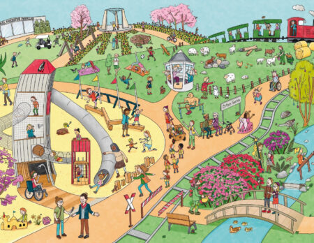 Mein Britzer Garten Wimmelbuch Oster-Gewinnspiel // Himbeer