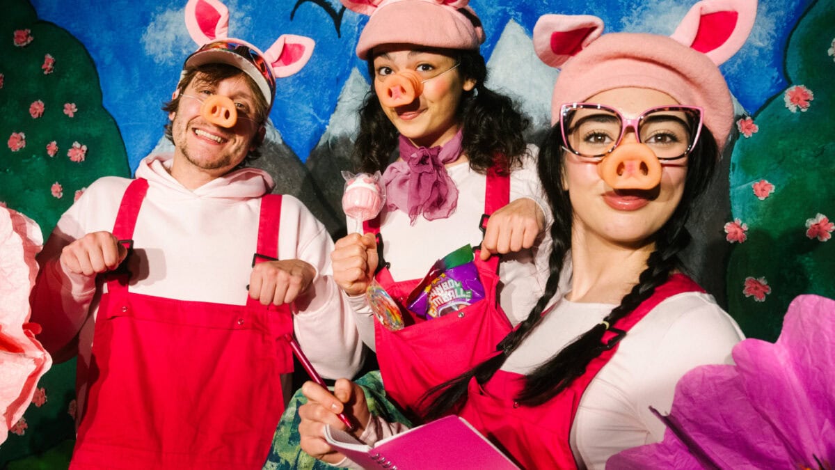 Mitspieltheater Die 3 Kleinen Schweinchen Vom Galli Theater // Himbeer