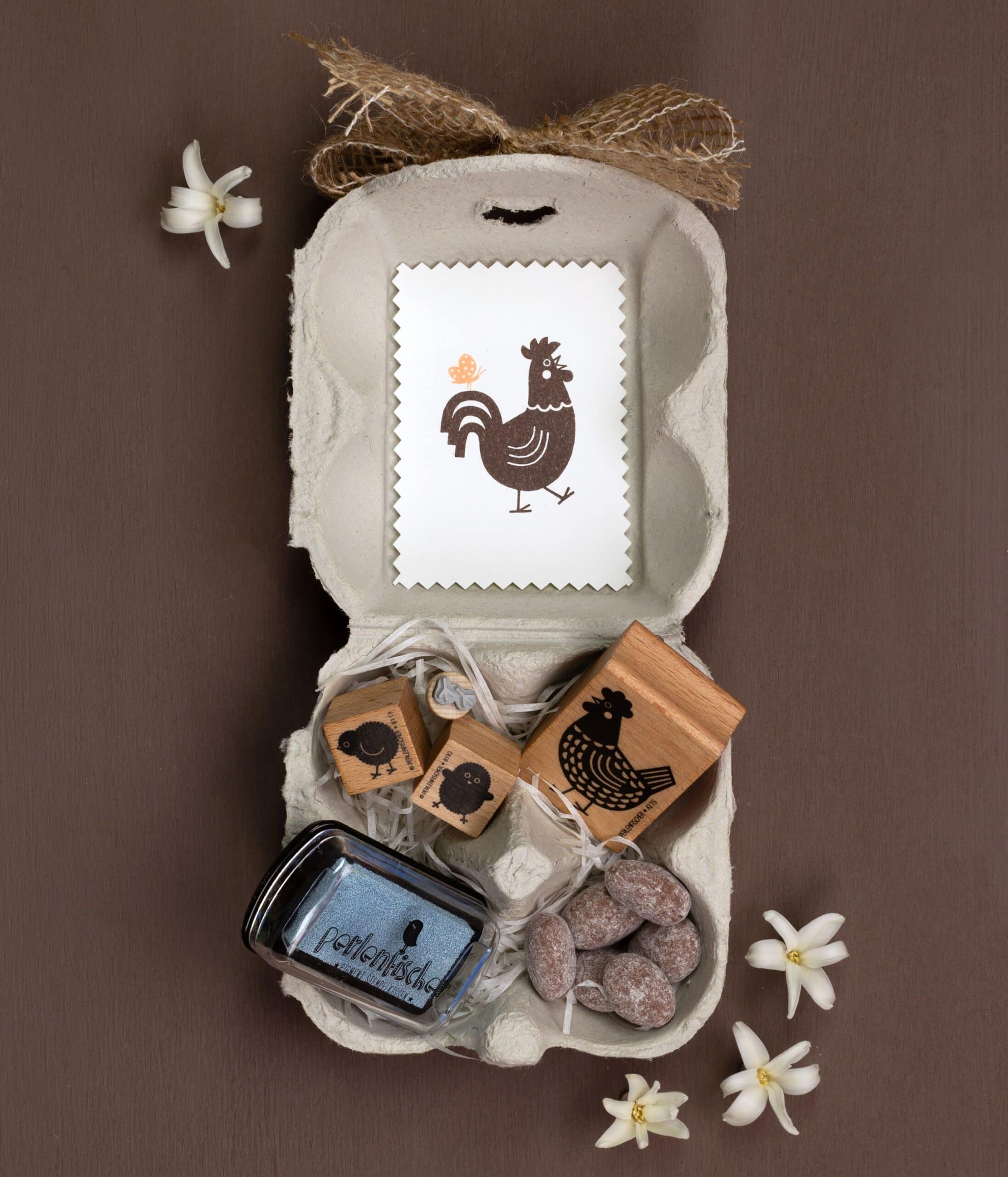 Gute Gechenke Zu Ostern Für Kinder: Diy-Stempel Zum Basteln Und Dekorieren // Himbeer