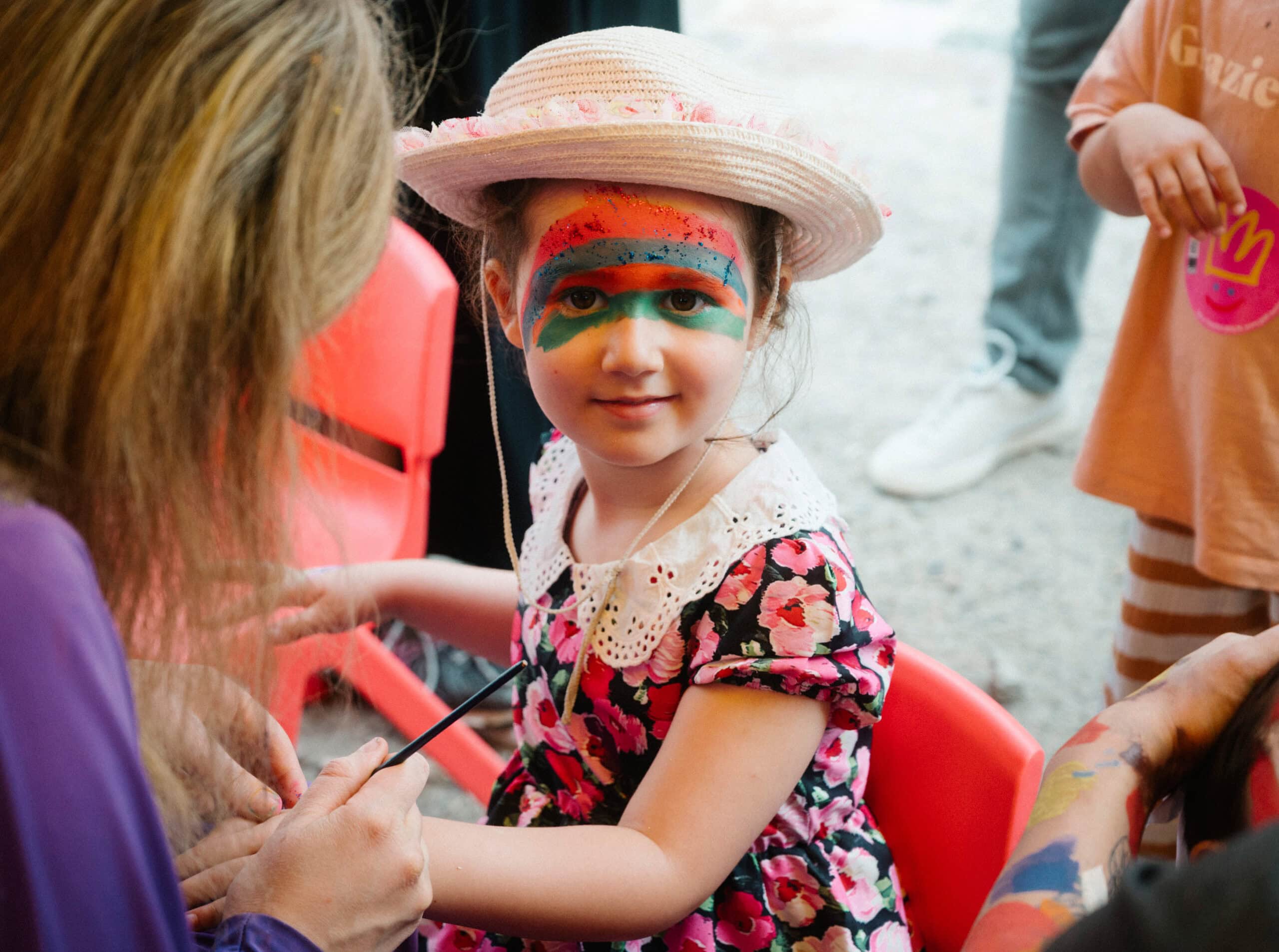Osterfest Kinderschminken Galli Theater // Himbeer