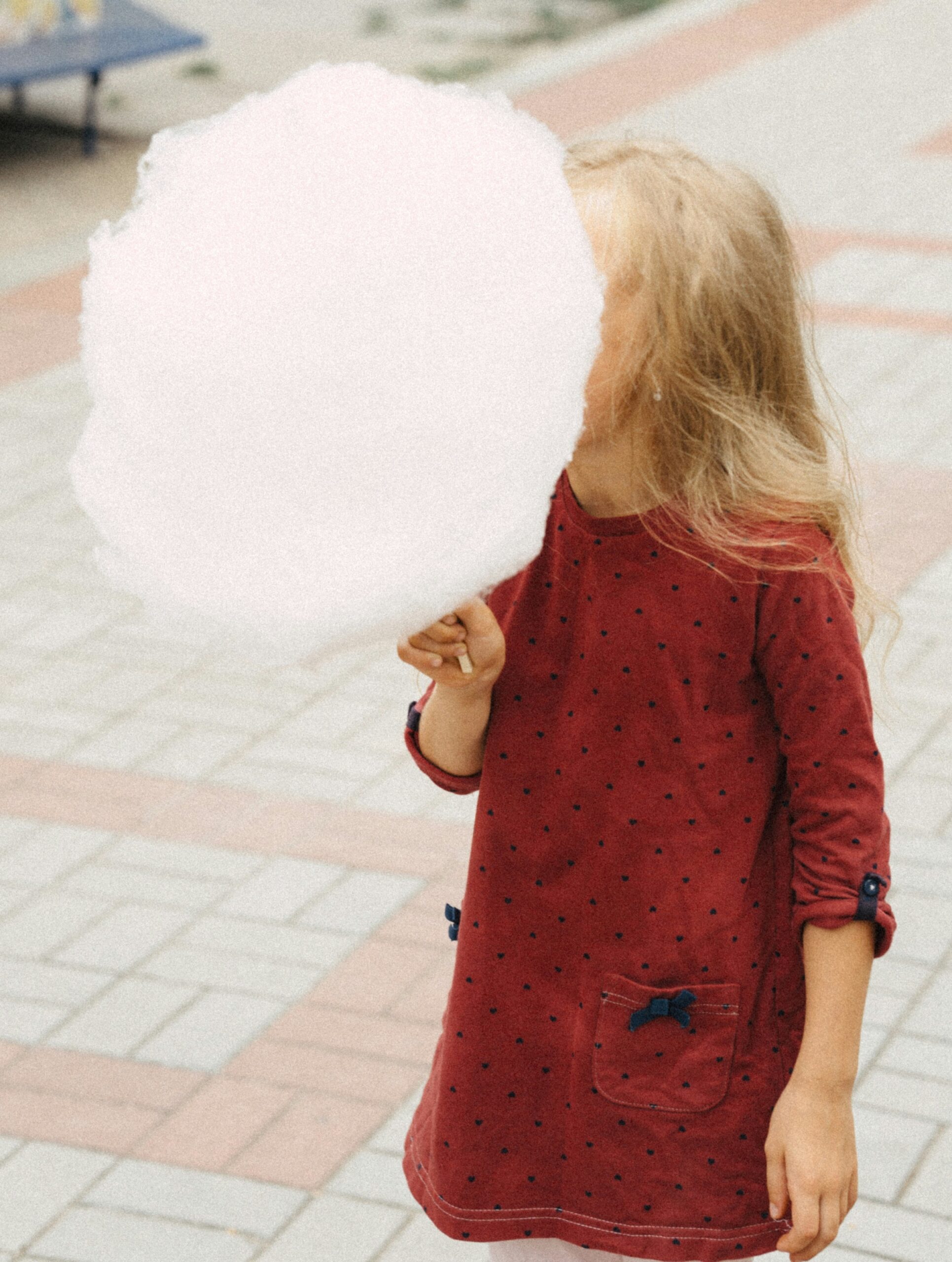 Zuckerwatte Naschen Beim 54. Berliner Frühlingsfest, Osterferien // Himbeer