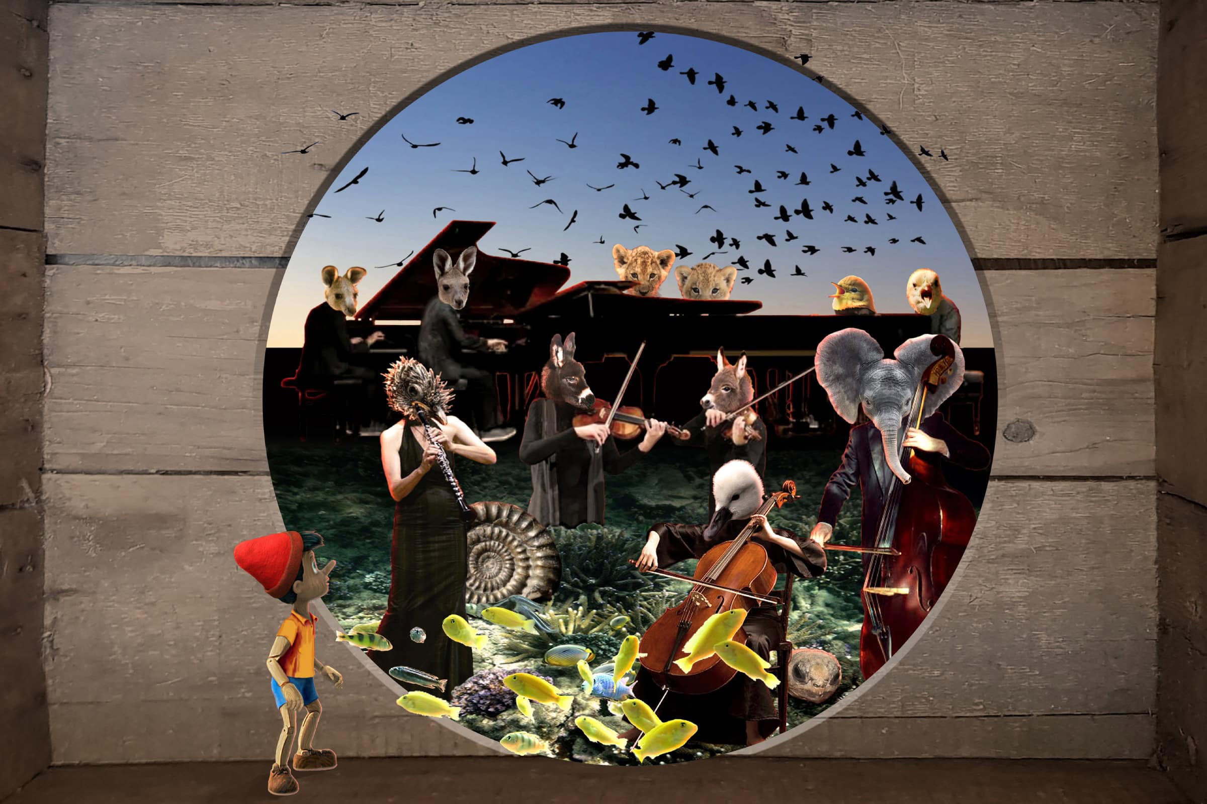 „Pinocchio Träumt Den Karneval Der Tiere“, Musiktheater Für Familien, Kw 16 // Himbeer