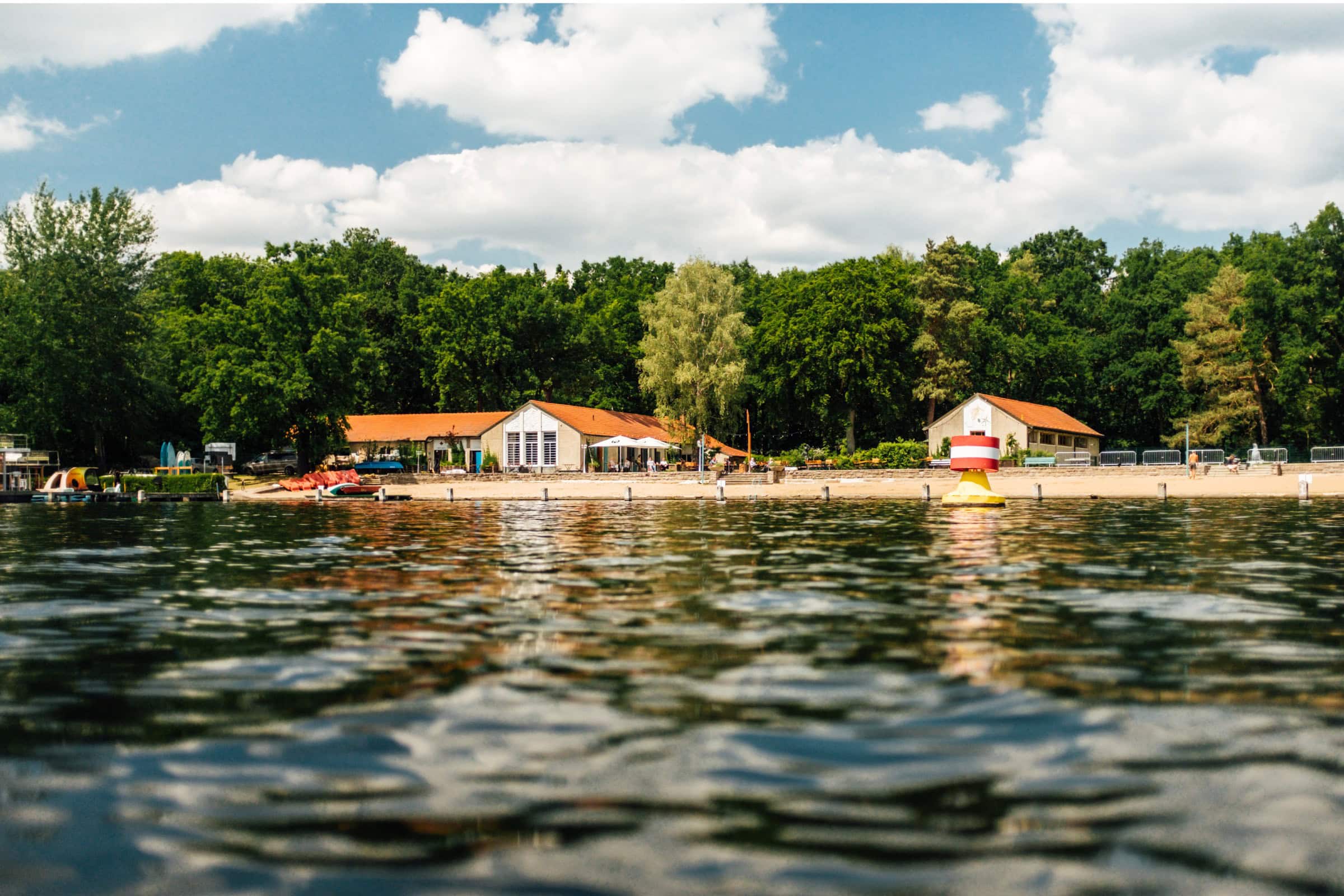 Top 10, Die Schönsten Strandbäder Berlins, Für Familien, Strandbad Wendenschloss // Himbeer