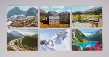 Die Berge Tirols - Ausstellung Im Museum Europäischer Kulturen Berlin Mek: Tiroler Postkarten // Himbeer