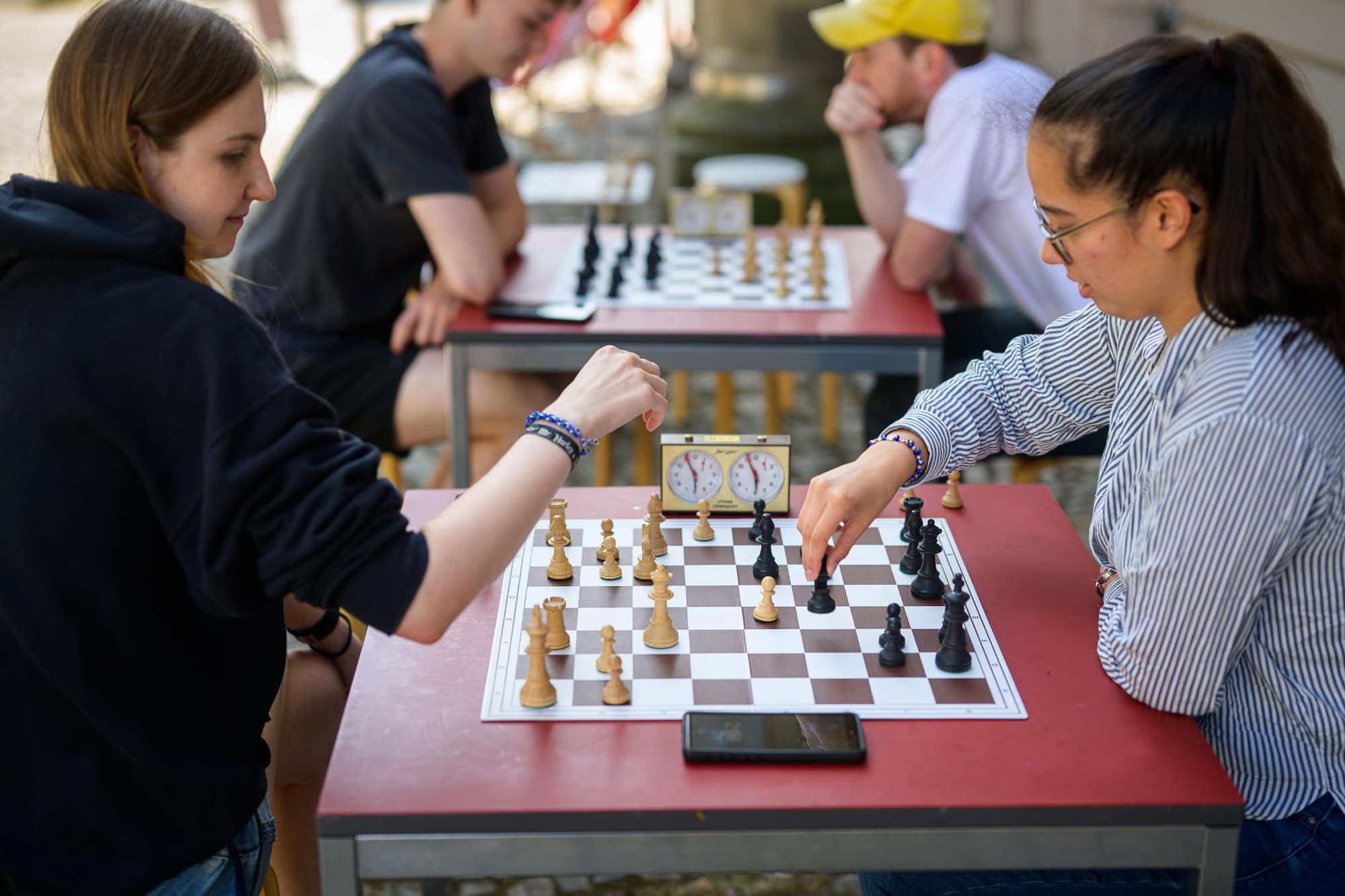 Familien-Sonntag Im Nikolaiviertel: Freiluft-Schach Vor Dem Ephraim-Palais / Berlin Museum // Himbeer