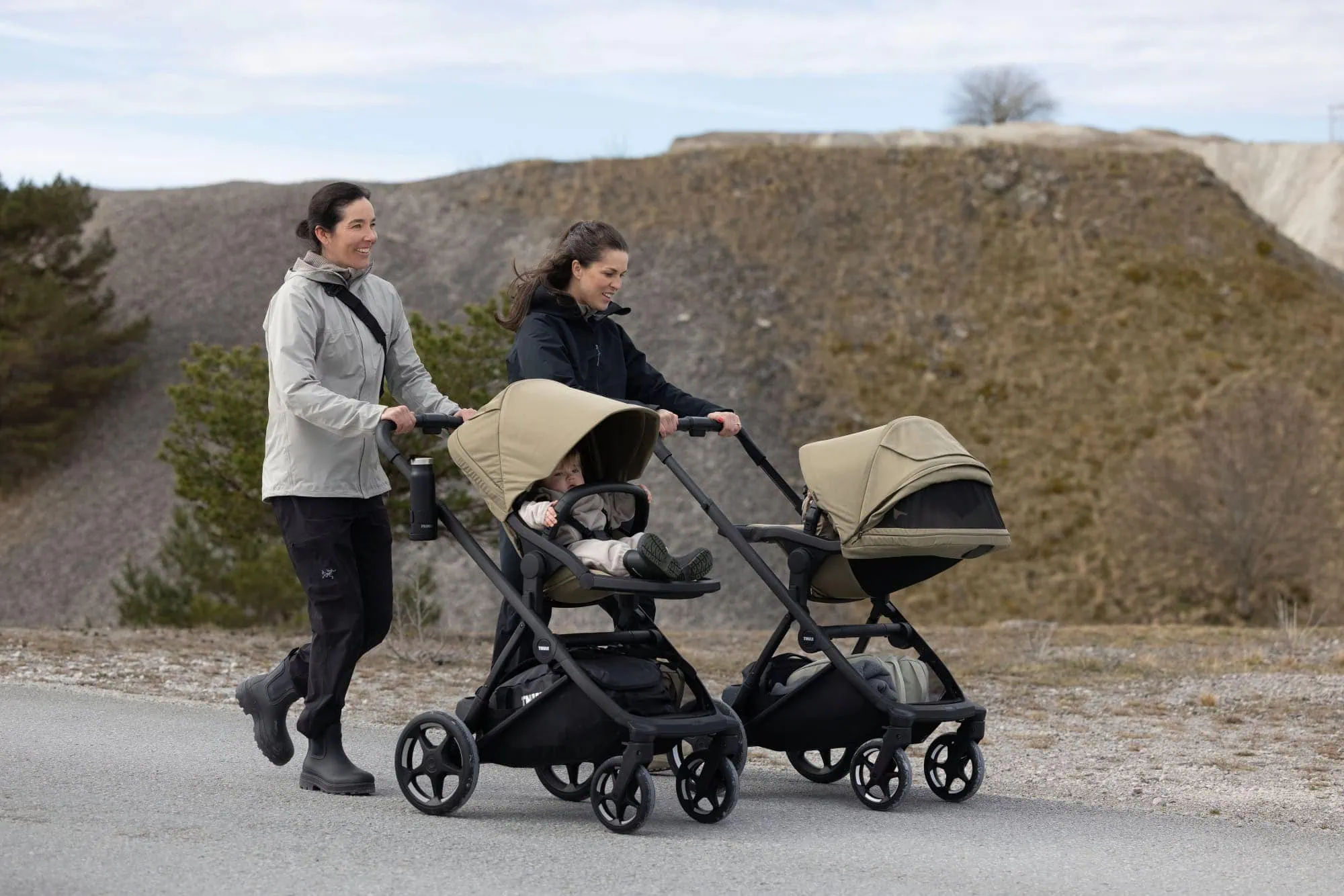 Thule Charm 2 In 1 Kinderwagen Gewinnspiel //Himbeer