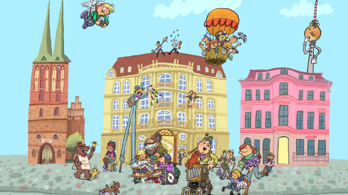 Familien-Sonntag Im Nikolaiviertel Stiftung Berlin Museum // Himbeer